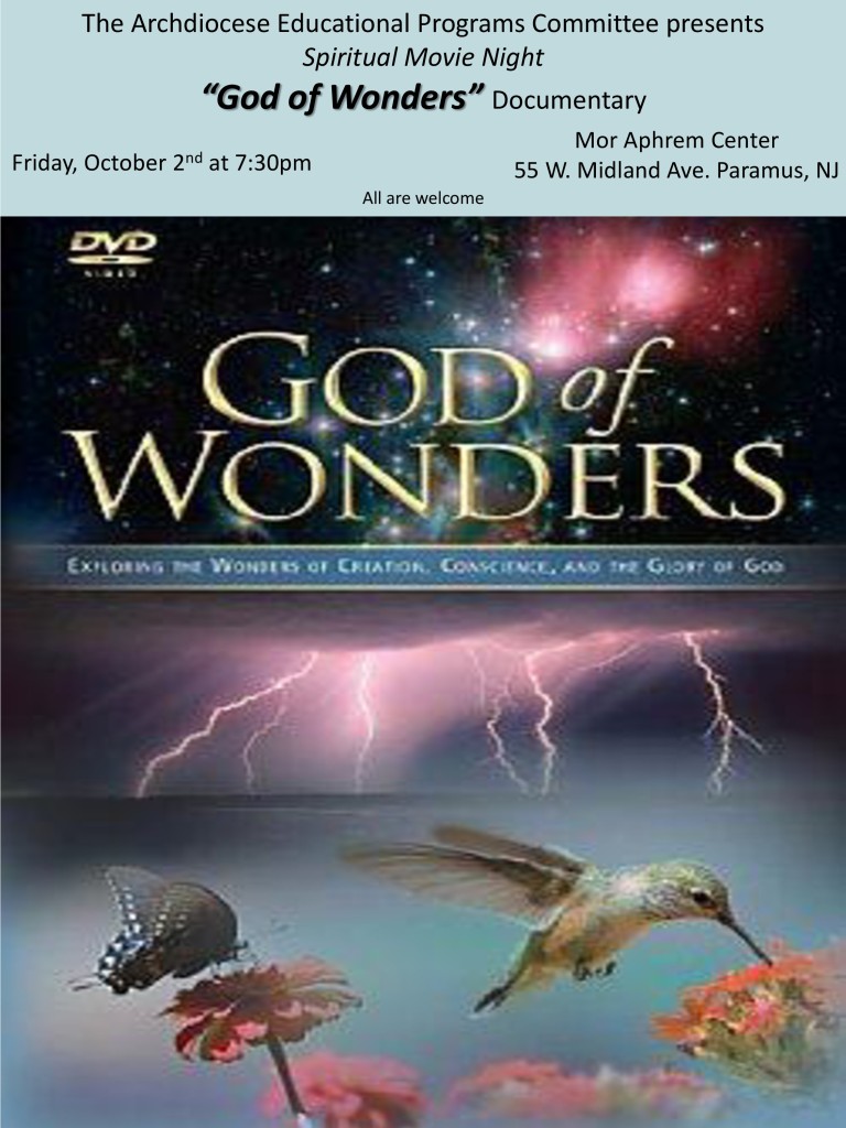 God of Wonders