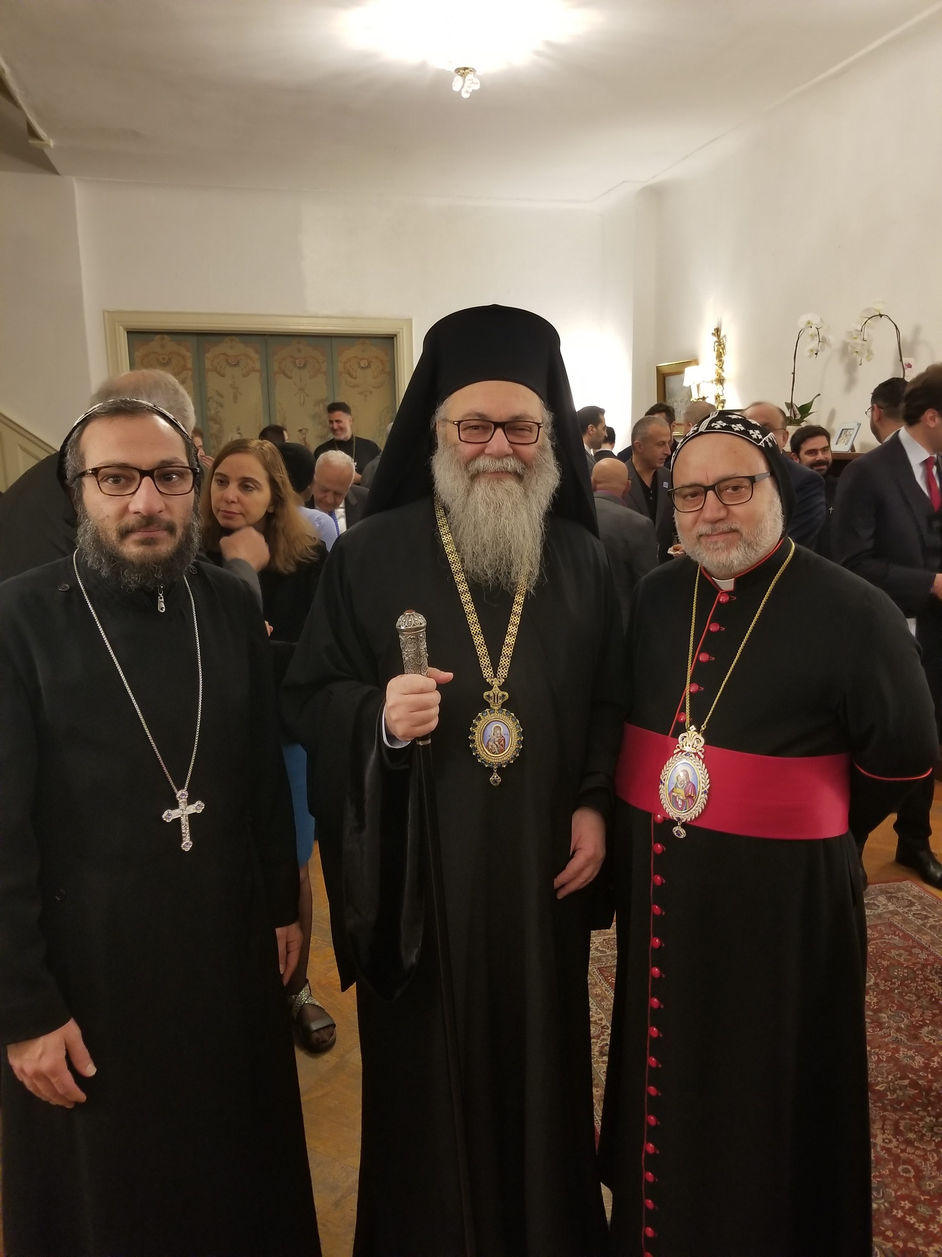 Reception at the Consulate General of Lebanon in Honor of His Beatitude ...