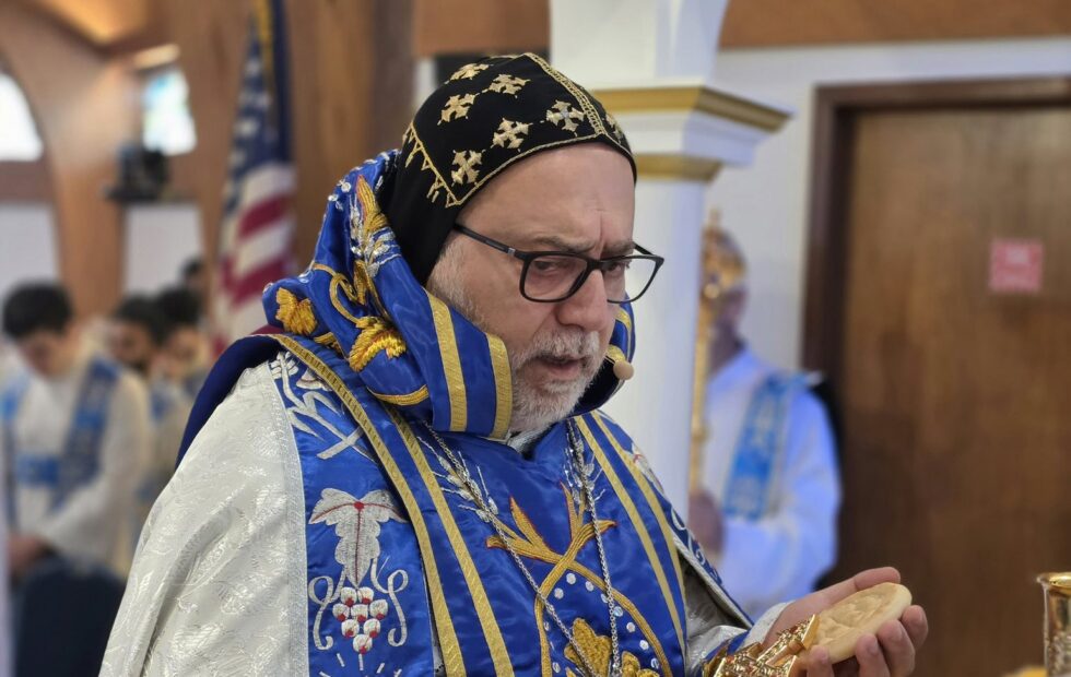 Reopening Holy Liturgy at the Church of the Virgin Mary in Parmaus
